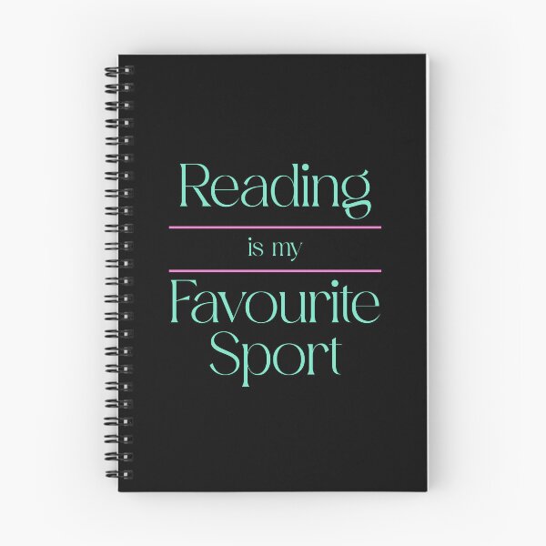 Item preview, Reading is my Favourite Sport designed and sold by Free Will Creative.