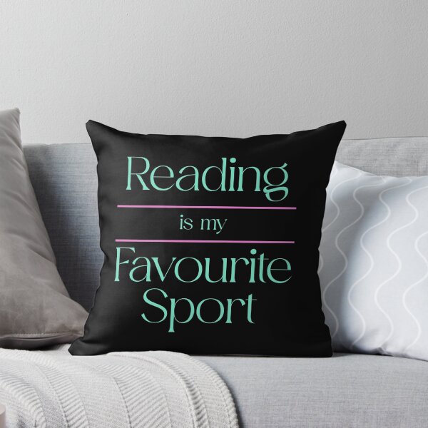 Item preview, Reading is my Favourite Sport designed and sold by Free Will Creative.