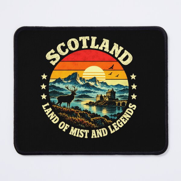 Item preview, Scotland Land Of Mist And Legends Scottish Heritage Travel Explorer designed and sold by RetroMini2026.