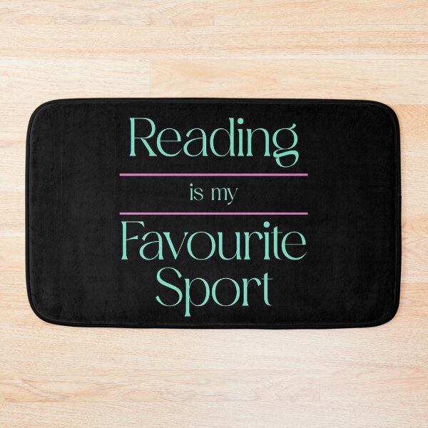 Item preview, Reading is my Favourite Sport designed and sold by Free Will Creative.