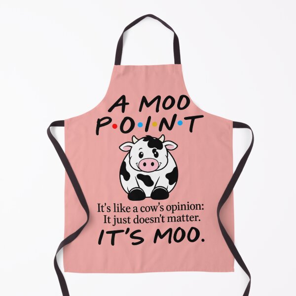 Item preview, A Moo Point It Is Like A Cows Opinion designed and sold by Boiledbrain-SP.