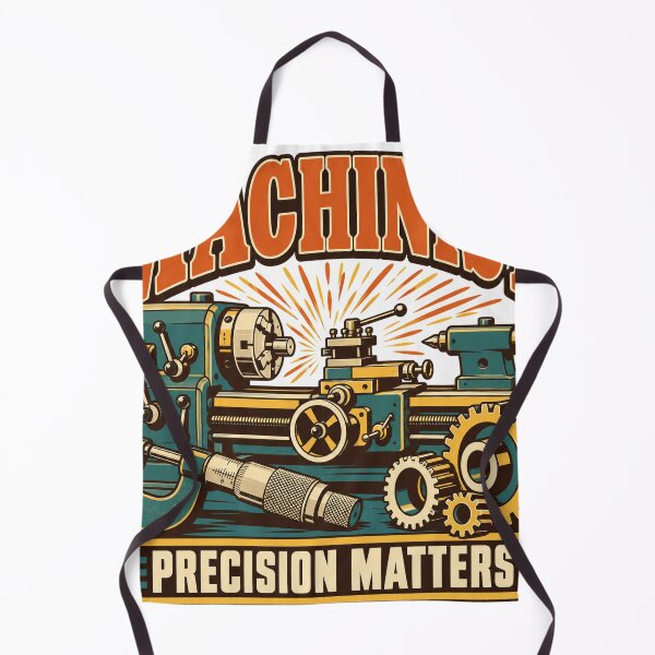 Item preview, Machinist Gift - Precision Matters designed and sold by RedRubyBubble.