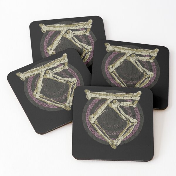 Item preview, Crossed Bones Insignia On Distressed Circle Background designed and sold by idMajor.