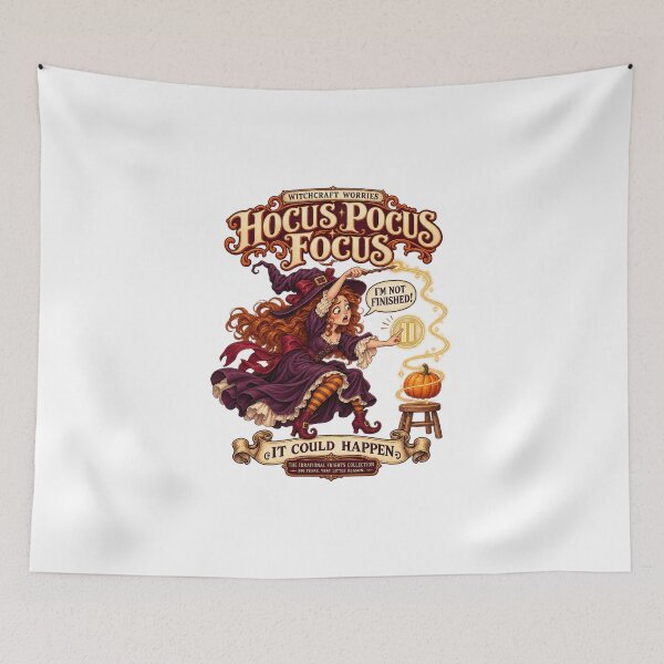 Item preview, THE IRRATIONAL FRIGHTS COLLECTION - WITCHCRAFT WORRIES - HOCUS POCUS FOCUS designed and sold by WheelieGdArt.