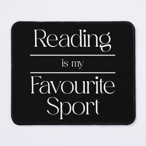 Item preview, Reading is my Favourite Sport designed and sold by Free Will Creative.