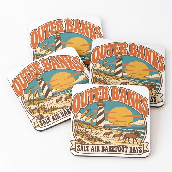 Item preview, Outer Banks Gift - Salt Air Barefoot Days designed and sold by RedRubyBubble.