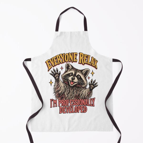 Item preview, Everyone Relax I'm Professionally Developed Funny Raccoon designed and sold by ParkerDuerson.