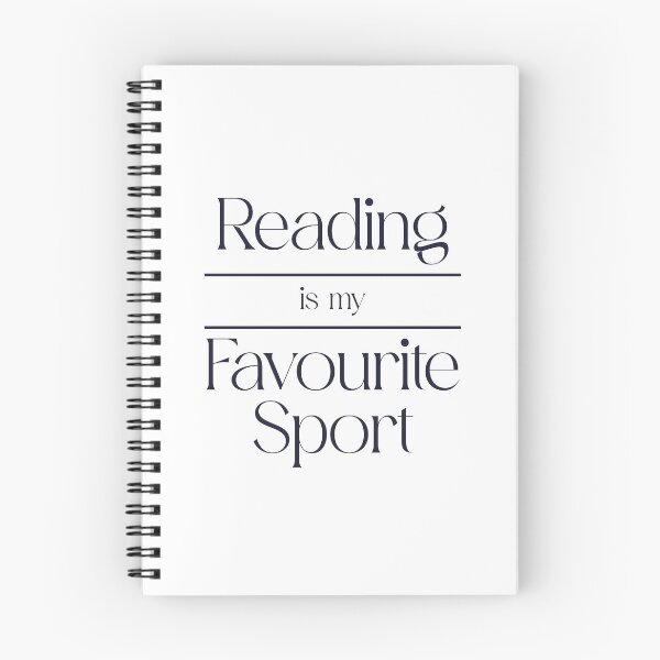 Item preview, Reading is my Favourite Sport designed and sold by Free Will Creative.