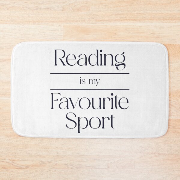 Item preview, Reading is my Favourite Sport designed and sold by Free Will Creative.