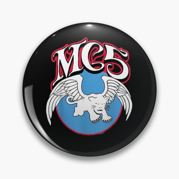Item preview, Winged Panther Creature Blue Circle Emblem designed and sold by idMajor.