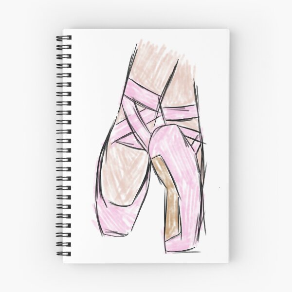 Aperçu de l'œuvre croquis de chaussons de ballet créée et vendue par Cartooncreek.
