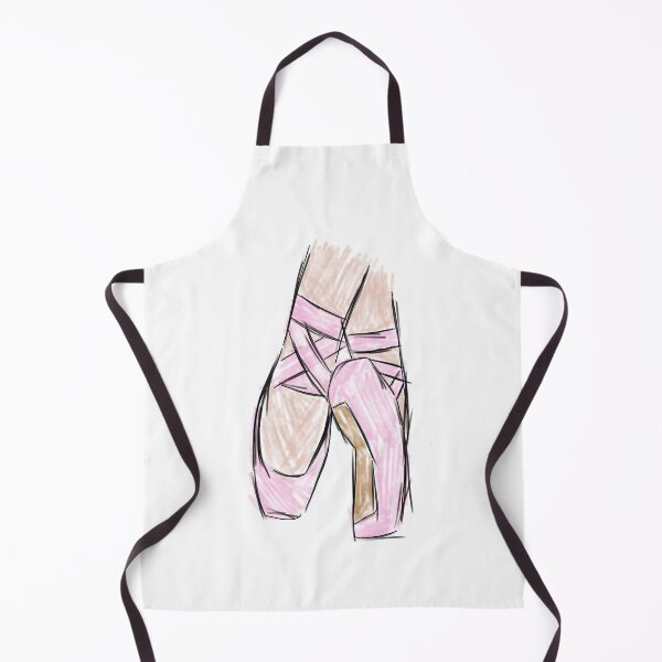 Item preview, Ballet pointe shoes sketch designed and sold by Cartooncreek.