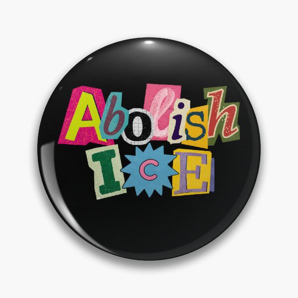 Item preview, Abolish Ice, Liberal Magazine Letters designed and sold by Boiledbrain-SP.