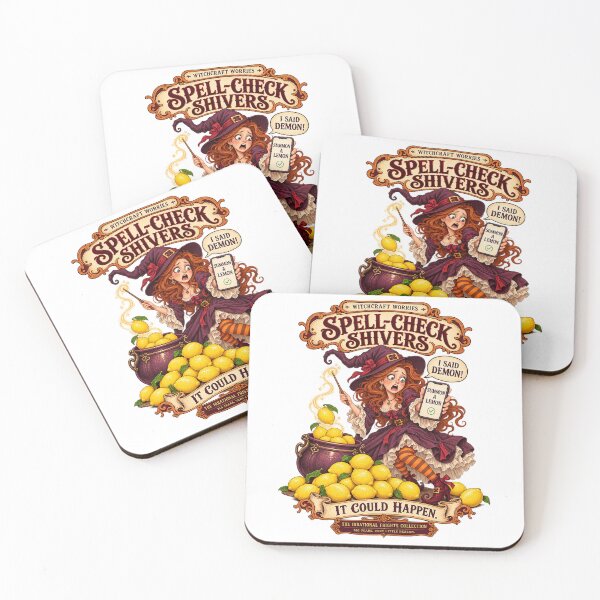 Item preview, THE IRRATIONAL FRIGHTS COLLECTION - WITCHCRAFT WORRIES - SPELL-CHECK SHIVERS designed and sold by WheelieGdArt.