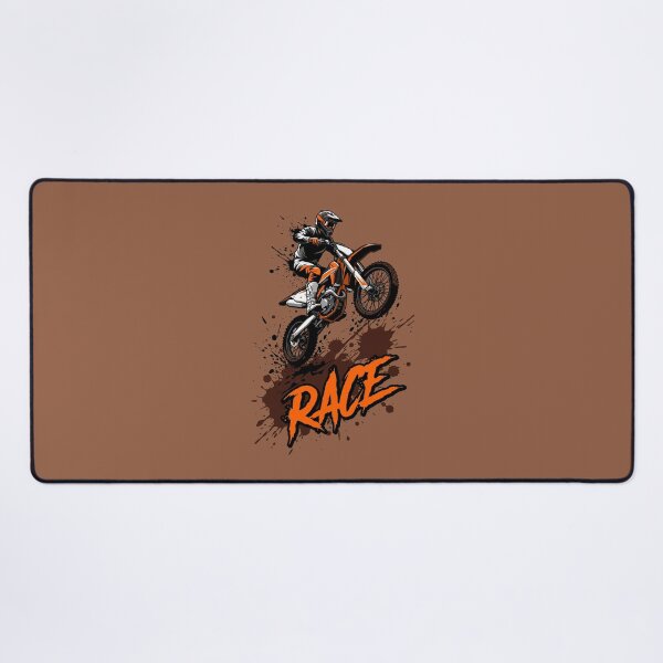Item preview, Dynamic Motocross Race Dirt Bike Mud Splash Typography Graphic designed and sold by KiwiRider.