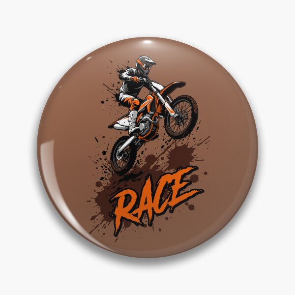 Item preview, Dynamic Motocross Race Dirt Bike Mud Splash Typography Graphic designed and sold by KiwiRider.