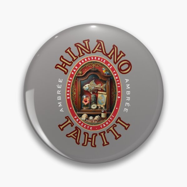 Item preview, Hinano Tahiti Beer Logo Vintage-25 designed and sold by LynnEllberg.