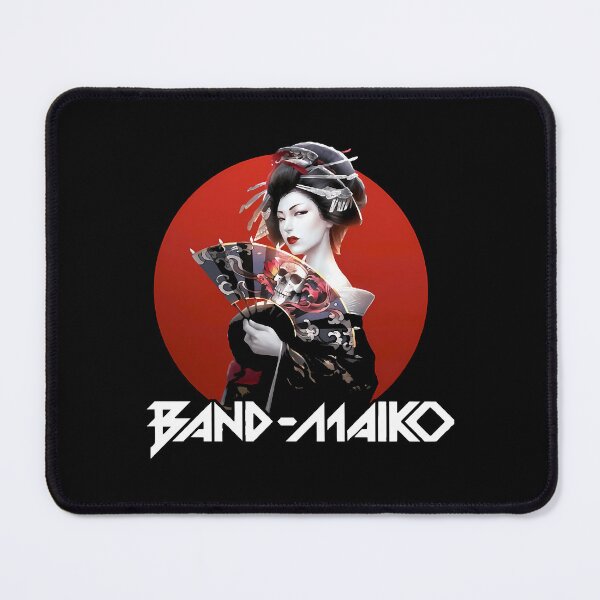 Item preview, Geisha Fan Skull Motif Red Sun Circle designed and sold by BADREDDINE1711.