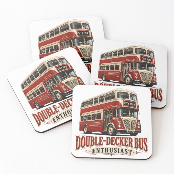Item preview, Double Decker Bus Enthusiast | Funny Bus Lover Design designed and sold by CuteDesignables.