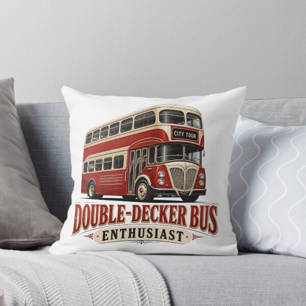 Item preview, Double Decker Bus Enthusiast | Funny Bus Lover Design designed and sold by CuteDesignables.