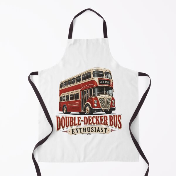 Item preview, Double Decker Bus Enthusiast | Funny Bus Lover Design designed and sold by CuteDesignables.