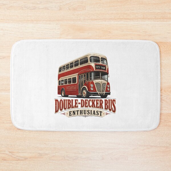 Item preview, Double Decker Bus Enthusiast | Funny Bus Lover Design designed and sold by CuteDesignables.