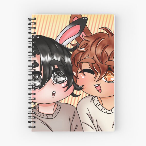 Item preview, Fanart de lindos conejitos chibi tocándose las mejillas designed and sold by Wolfy’s Chibi Corner.