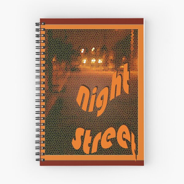Item preview, "NIGHT STREET" LANDSCAPE C designed and sold by VAVibrationArt.
