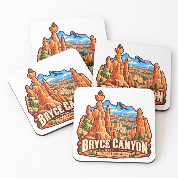Item preview, Bryce Canyon Utah USA City Of Stone Spires National Park Explorer Souvenir designed and sold by NightGlyph.