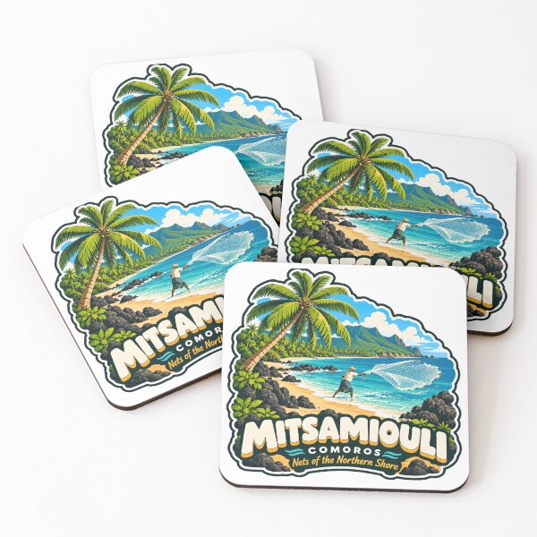 Item preview, Mitsamiouli Comoros Nets Of The Northern Shore Island Vacation Travel Fishing designed and sold by Simsimah26Parks.