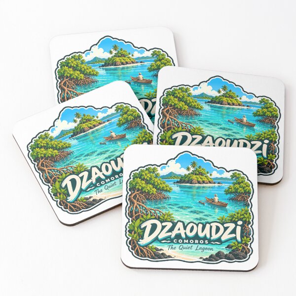 Item preview, Dzaoudzi Comoros The Quiet Lagoon Travel Destination Island Vacation Souvenir designed and sold by Simsimah26Parks.