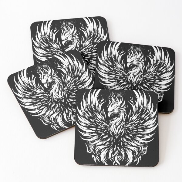 Item preview, Dark Art Phoenix Flaming Bird Flying designed and sold by MORSPECTIVE.