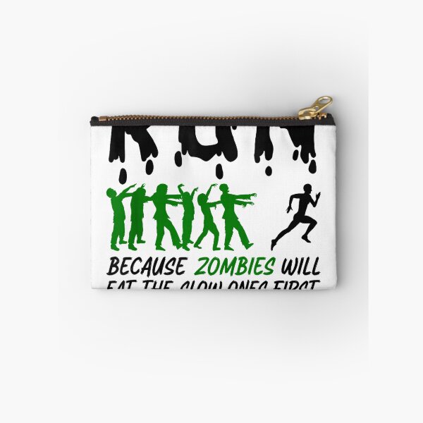Item preview, Runner Zombie Run Halloween Quote Marathoner Funny Running T-Shirt designed and sold by TinyHands-Art.