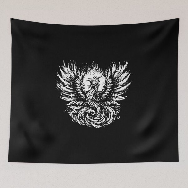 Item preview, Dark Art Phoenix Flaming Bird Myth designed and sold by MORSPECTIVE.