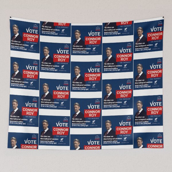 Item preview, Connor Roy For President designed and sold by corneli-resna.