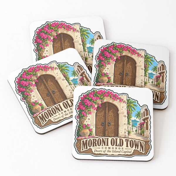 Item preview, Moroni Old Town Comoros Doors Of The Island Capital Travel Destination Souvenir designed and sold by Simsimah26Parks.