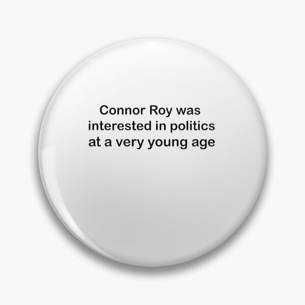 Item preview, Connor Roy se interesó por la política desde muy joven. designed and sold by corneli-resna.