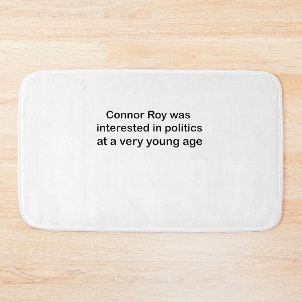 Item preview, Connor Roy Was Interested In Politics At A Very Young Age designed and sold by corneli-resna.