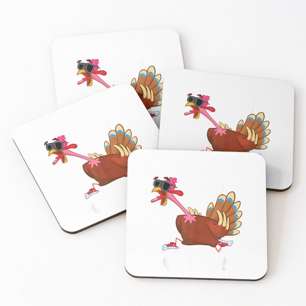 Item preview, Run Trot Squad Thanksgiving Turkey 5K Runner T-Shirt designed and sold by Badriiiii.