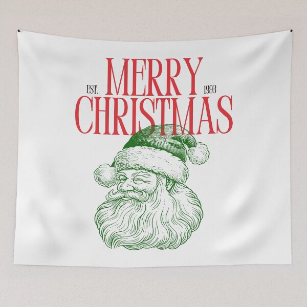 Item preview, Merry Christmas Santa designed and sold by Free Will Creative.
