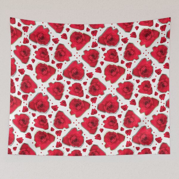 Item preview, Red rose pattern designed and sold by EleniA8.