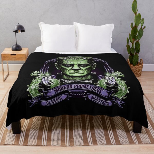 Artikelvorschau, Moderner Prometheus Vintage Frankenstein Monster Gothic Horror Grafik entworfen und verkauft von voidlab01.