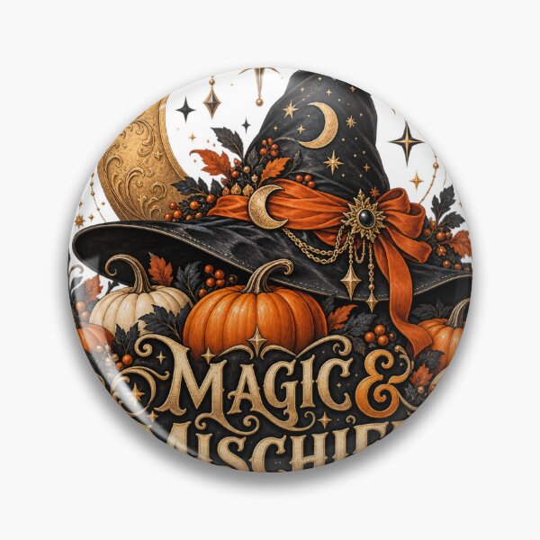 Item preview, Magic And Mischief Witch Halloween designed and sold by Bloomelle Studio.
