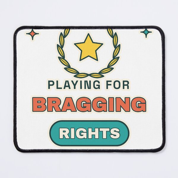 Item preview, Playing for Bragging Rights - Retro Laurel designed and sold by Playful Paper Club.