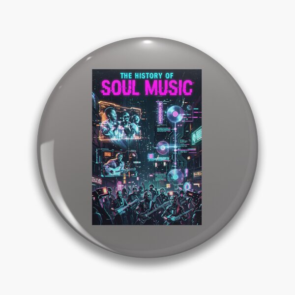 Item preview, History Of Soul Music Decade Timeline Graphic-10 designed and sold by NilsBarth.
