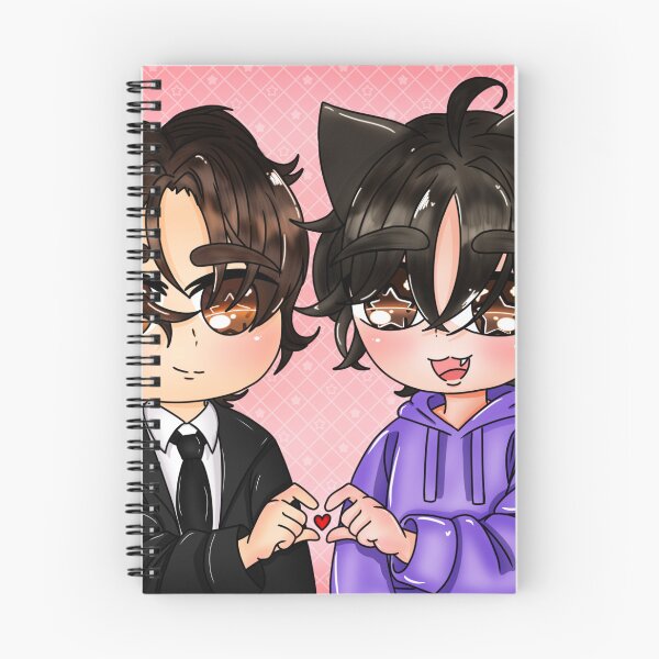 Item preview, Lindos niños chibi haciendo un corazón con las manos designed and sold by Wolfy’s Chibi Corner.