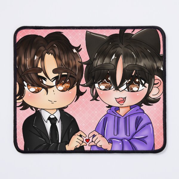 Item preview, Cute Chibi Boys Making Heart Hand designed and sold by Wolfy’s Chibi Corner.