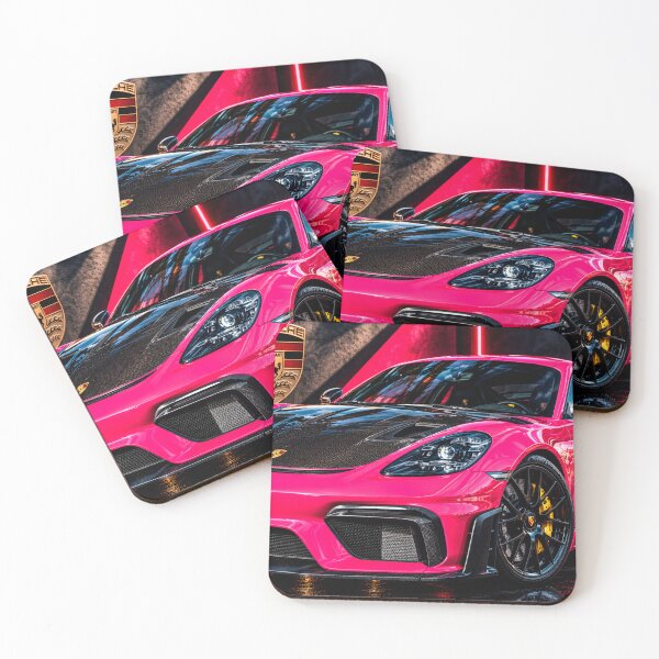 Item preview, Porsche GT4 RS – Pink Supercar Automotive Wall Art designed and sold by REVOLVE ART 67.