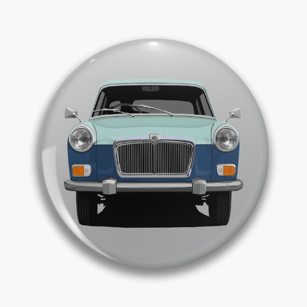 Artikelvorschau, MG Magnette Mark III und Mark IV in Reef Blue entworfen und verkauft von knappidesign.