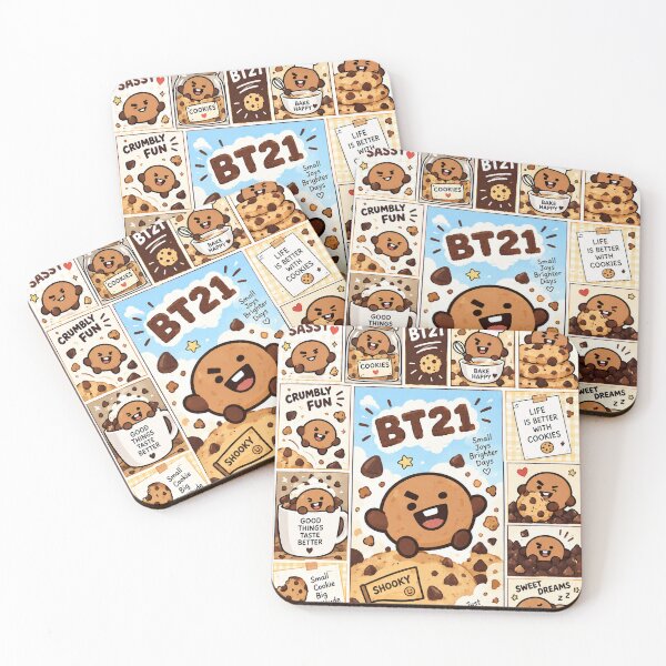 Item preview, Shooky Cute BT21 Bts — Cute BT21  designed and sold by Crazy-universe.
